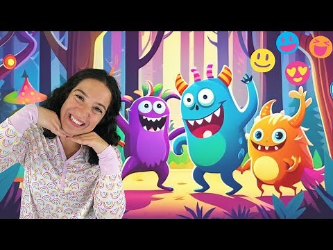 Catch the Emotion Monsters: Express Your Feelings Through Dance! | Brain Breaks for Kids