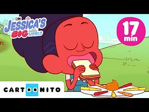 Jessica’s Yummy Snack Adventure | Food Fun for Kids | Jessica's Big Little World | Cartoonito