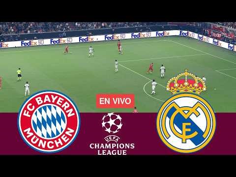 [EN VIVO] Bayern Múnich vs Real Madrid. UEFA Champions League 25/26 Full Match -VideoGame Simulation
