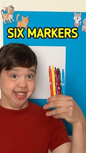 Colorful Counting Adventure! 🌈 Fun with Numbers and Art! #kids #learn