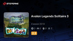 Avalon Legends Solitaire 3 игра | StopGame.ru