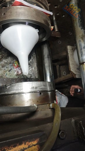 8.2K views · 84 reactions | From raw plastic to final packaging — see the complete manufacturing process in this industrial video  #A2ZSKILLS #PlasticManufacturing #FactoryVideo #BlowMolding #EngineeringProcess #IndustrialTech #OilBottle #ProductionLine #HowItsMade #Manufacturing | Go 2 Skills | Facebook