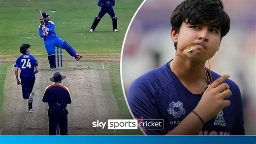 Vaibhav Suryavanshi: India's 14-year-old sensation smashes record-breaking ton for U19s against England