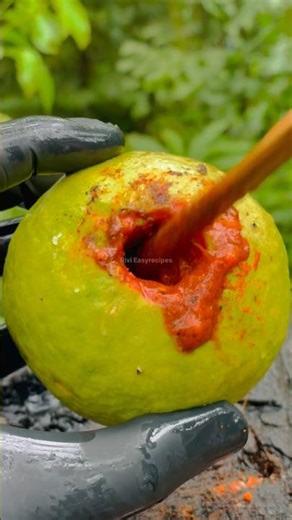Spicy Rose Guava Pickle 😋🤤 #food #cooking #shorts