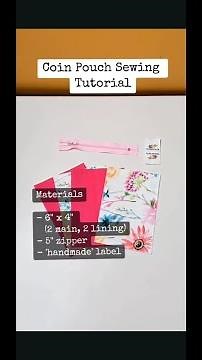 Quick and Easy Coin Pouch Sewing Tutorial for Beginners