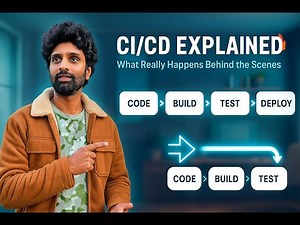 CI/CD Pipeline Explained Step by Step | How Code Goes from Git to Production