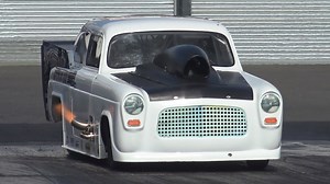 12K views · 586 reactions | This was a huge milestone for Scott Collin in the ex-Paula Atkin Adrenaline Rush Twin Turbo Big Block Chevy V8 100e at Mondays Test Day. Scott started off the day with a gentle checkout pass pulling away in 2nd and ended the day with a low 10 second pass, obviously plenty more to come from this car but seeing a new build go down the strip for the first time is always exciting! | Mk1Kieran | Facebook