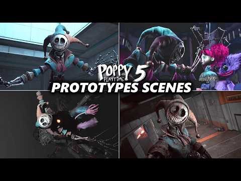 Poppy Playtime Chapter 5 - All Prototype Scenes