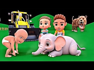 Ek Mota Hathi Ghumne Chala | एक मोटा हाथी | Hathi Raja | Ek Mota Hathi | Hathi Wala Cartoon | Hathi
