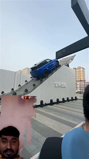 Grandpa Of All SUV Range Rover Sport Stunt!! #RangeRover #shorts #sports