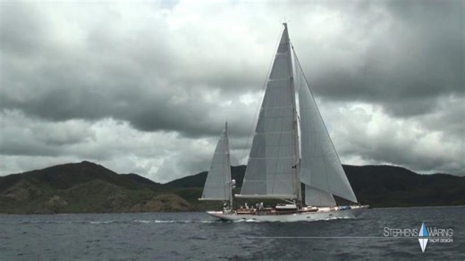Stephens Waring 90 -- Spirit of Tradition yawl -- Bequia | Brian Fisher