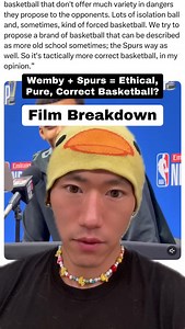 NBA Film Breakdown (San Antonio Spurs vs OKC Thunder): Do you agree that Wemby and the Spurs are playing “old school, more tactically correct basketball” that demonstrates “ethical hoops” without all that lousy non-dynamic “isolation basketball”? 🤔 #basketball #basketballtraining #nba #spurs #okc #basketballislife #ballislife #hoopersofinstagram | Dabbly Ducks