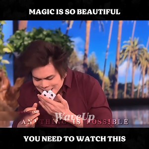 Magic is so beautiful, you need to watch this | Wave Up