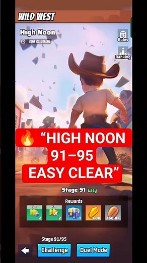 🔥 High Noon Stage 91–95 Guide | Easy Clear Strategy | Last War: Survival #lastwar
