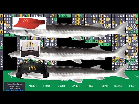 Wordle - Perfect Duotrigordle Speedrun in 1:12.55 (PB)