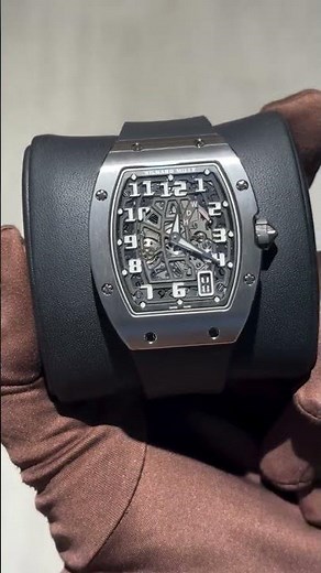 Ultra Thin Richard Mille RM67-01 TI Titanium Grail #richardmille #luxurywatch #richardmillewatch
