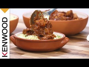 Recette de Tajine de Poulet avec le robot cuiseur kCook Multi de Kenwood.