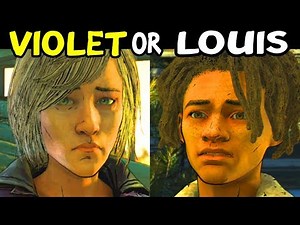 SAVE VIOLET or SAVE LOUIS - Cross Bridge - All Outcomes Choices The Walking Dead Season 4 Episode 4