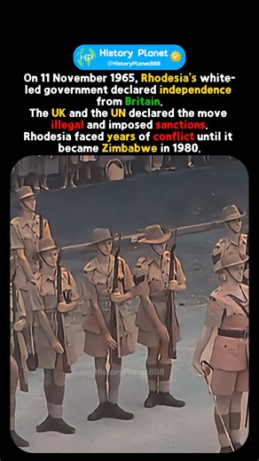 Rhodesia’s Break From Britain #history
