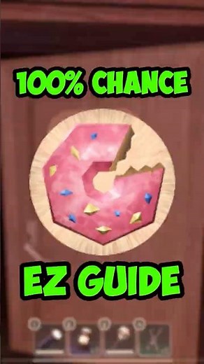 Do THIS to get the Donut Badge in Roblox Doors!! #shorts