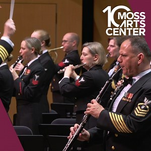 LIve at Moss Arts Center! The Navy's premier wind ensemble will perform an array of patriotic selections and modern pieces. | Center for the Arts at Virginia Tech