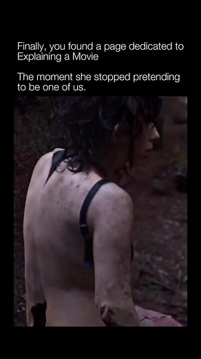 Explaining a Movie | Under the Skin (2013) After escaping into the woods, the alien begins to shed her disguise, pulling the human skin from her body and... | Instagram