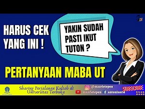 Yakin Sudah Terdaftar Mengikuti Tuton? Cek Disini !