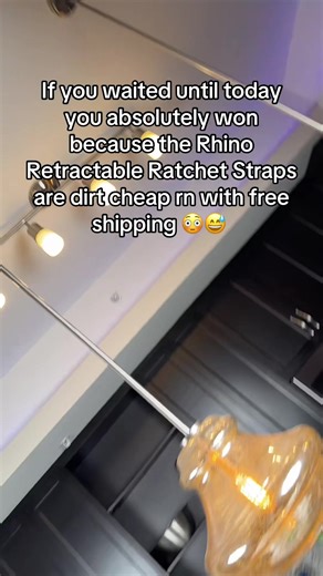 Rhino Retractable Ratchet Straps - Huge Discount