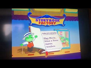 LeapFrog: Learn To Read at the Storybook Factory 2005 DVD Menu