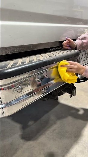 How do you polish chrome