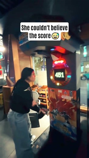 Her reaction to the highest score ever #shocked #gaming