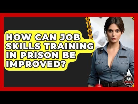 How Can Job Skills Training In Prison Be Improved? - Jail & Prison Insider