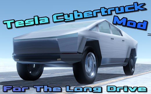 Tesla Cybertruck Mod! for The Long Drive