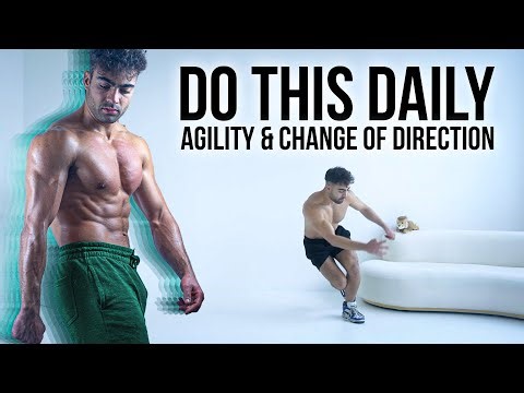 Agility, Change of Direction & Speed Workout At Home (Follow Along)