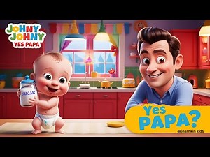 Johnny Johnny, Yes Papa! | Fun Nursery Rhyme Animation