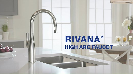 1.8K views · 24 comments | The RIVANA HIGH ARC is where form and function come together. The clean square design at the faucet base, transitions into a round spout with a concealed pull-down spray head and can swivel 170 degrees for an extended range. Discover why the RIVANA High-Arc is the perfect fit for your kitchen here: https://bit.ly/3oC2aHV | Blanco America | Facebook
