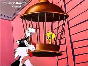 Sylvester and Tweety in BIRDS ANONYMOUS Part 1