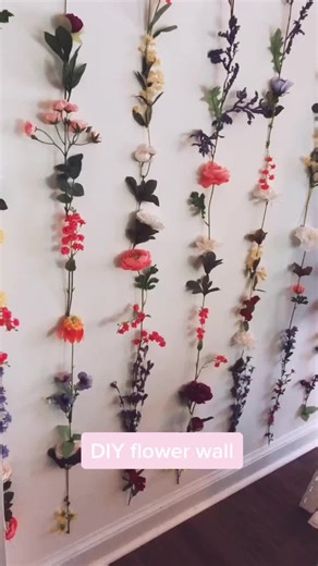 DIY Flower Wall Backdrop Tutorial