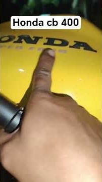 Honda cb 400 #rrjtvrandomtutorial