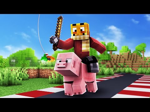 Das SCHNELLSTE Minecraft SCHWEIN! | Minecraft Triathlon