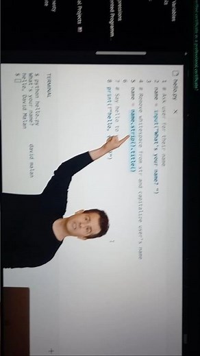 🚀Day 1 of cs50 python🚀 #cs50 #cs50python #day1