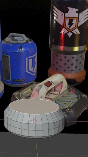 Apex Legends X Blender 3D #3d #blender #apex #apexlegends #blendergameengine #3dprinting #blender3d