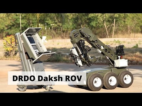 DRDO Daksh ROV In Detail | in English