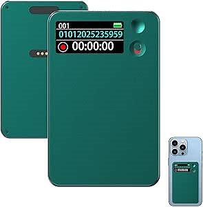 AI Voice Recorder, Transcribe & Summarize by ChatGPT, APP Control, Support 112 Languages, 30H Recording Time, 64GB Memory, Audio Recorder for Lectures, Meetings, Calls