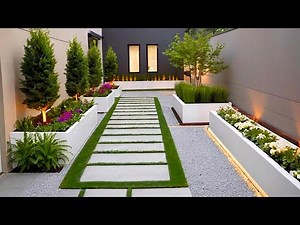 100 Modern Home Garden Landscaping Ideas 2024 Backyard Garden Wall Designs | Front Yard Garden Ideas