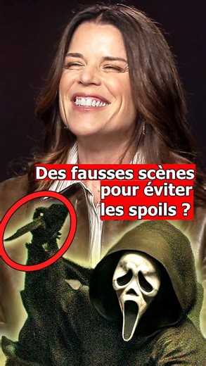 De fausses scènes partagées sur internet pour éviter les spoils ? Neve Campbell nous dévoile les techniques pour brouiller l'identité de Ghostface et nous évoque aussi ses souvenirs avec le regretté Wes Craven (réalisateur des 4 premiers Scream mais aussi de Freddy Krueger). Scream 7, actuellement au cinéma. 👻 | FilmsActu