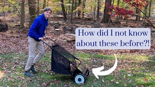 Lawn sweepers - favorite way for cleaning leaves in yard - Vevor