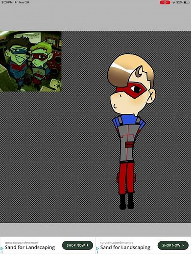 Henry Hart/kid danger art!! I drew this btw!!!