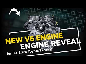 Toyota Unleashes a BEAST V6 ENGINE for the 2026 Toyota Tacoma!