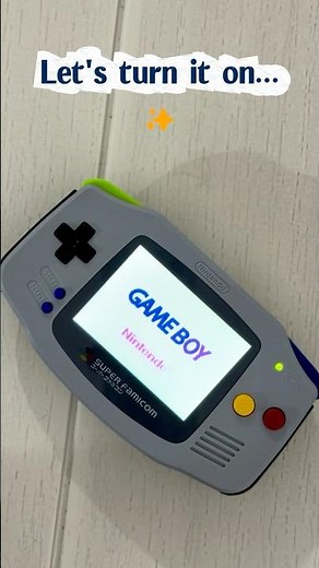 The ULTIMATE Game Boy Advance in 2026! 🌟 IPS Screen #GameBoyAdvance #RetroGaming #GBA #Nintendo